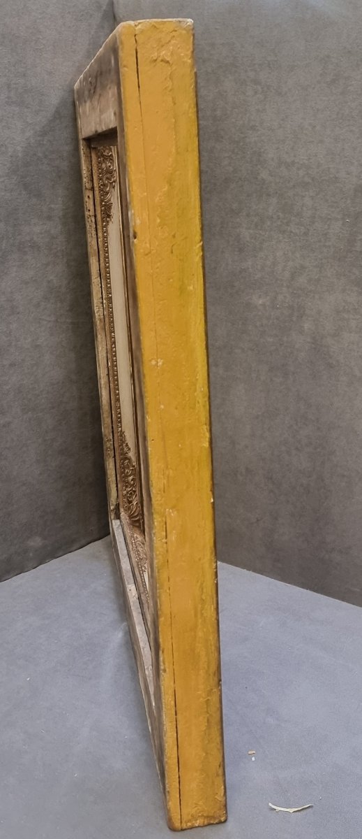CORNICE IN LEGNO DORATO E LACCATO - FRANCIA, dell' 800-photo-1