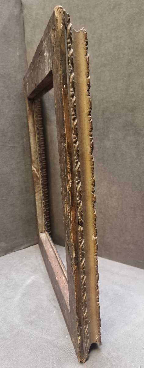 CORNICE IN LEGNO DORATO A TRE ORDINI D'INTAGLIO - SALVADOR ROSA  - ITALIA, EMILIA, dell' 700-photo-2