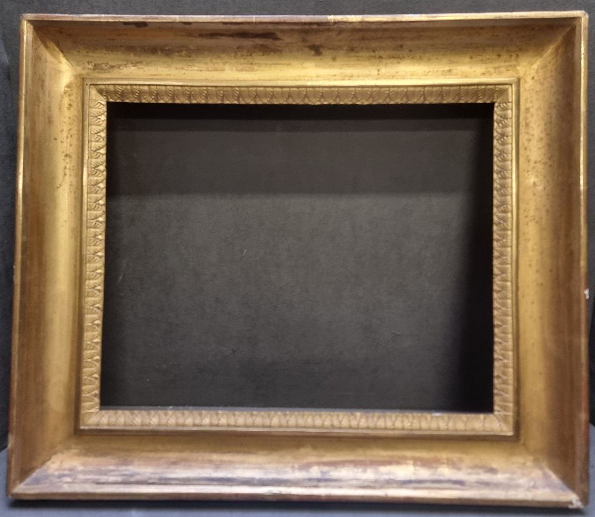 CORNICE IN LEGNO DORATO NEOCLASSICA - ITALIA , primi '800