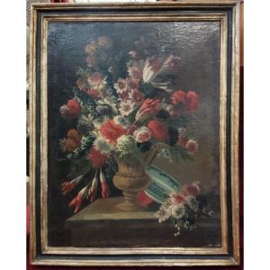 QUADRO NATURA MORTA - OLIO SU TELA  - XVII SECOLO