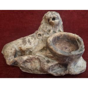 CALAMAIO IN MARMO - ITALIA DEL NORD - PRIMI XVII SECOLO