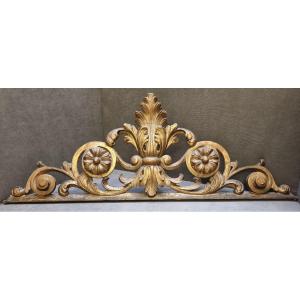 CIMASA IN LEGNO INTAGLIATO E DORATO - metà '800