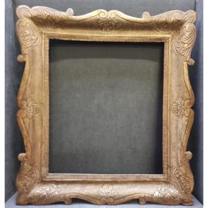 CORNICE A GUANTIERA DORATA  - ITALIA DEL SUD, inizi XIX secolo