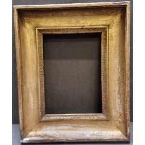 CORNICE IN LEGNO DORATO - NEOCLASSICA - ROMA, primi '800