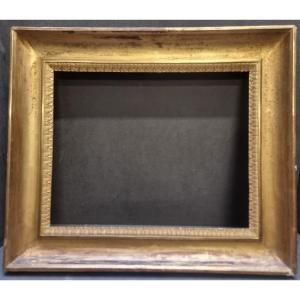 CORNICE IN LEGNO DORATO NEOCLASSICA - ITALIA , primi '800