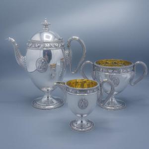 Garrard Robert, Neo Classic Silver And Vermeil Service