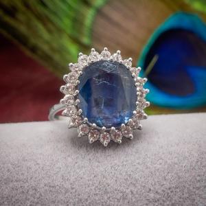 “pompadour” Ring, Belgian Work From The 70s