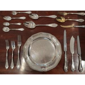 Wolfers Sterling Silver 800/1000 Belgian Work Circa 1910 Louis XV Style