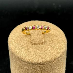 Ruby And Diamond Ring