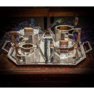 Prost Ernest & Delheid Art-deco Coffee And Tea Service