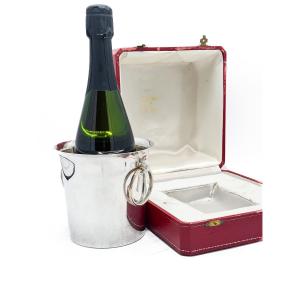 Cartier Solid Silver Champagne Cooler,