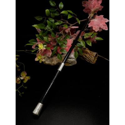 Ebony And Silver Conductor's Wand