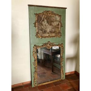 Large 18th Century Trumeau From The Louis XV Period