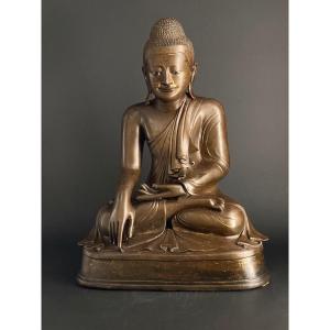 Large Bronze Buddha, Burma, 19th Century