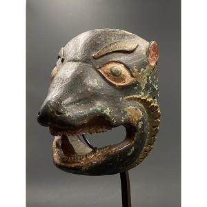 Mask, Bear, Nepal, 19th Century
