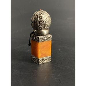 Seal, Tibet Or Nepal, 13.5 Cm