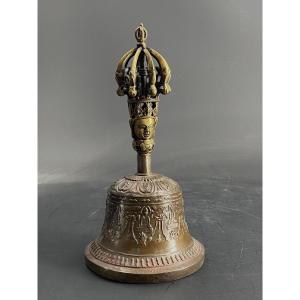 Tibetan Bell, 23cm, 18th/19th Century