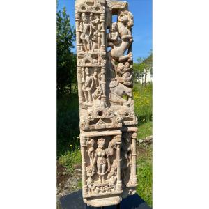 Pillar, White Marble, Rajasthan, X-xiith Century