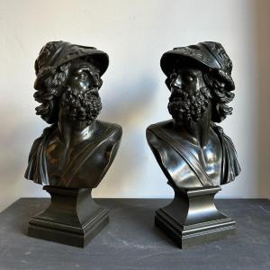 Pair Of 19th Century Bronzes