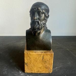 Bust Of Hippocrates 19th Century