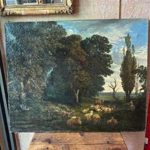Oil On Canvas 17th-18th Century