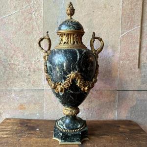 Marble And Bronze Vase. Napoleon III. 