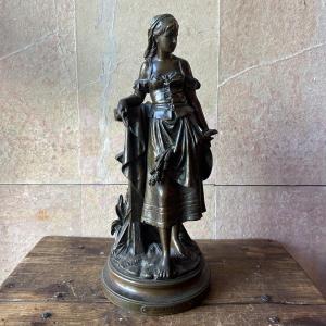 Bronze Sculpture. 19th Century.