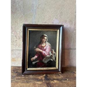 Oil On Copper, 18th Century