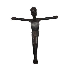 Jesus, Wood, Carved, African.