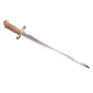 Us Navy M-1870 Type 1 Brass Handle Yataghan Bayonet