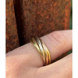 Cartier Trinity 3-gold Ring