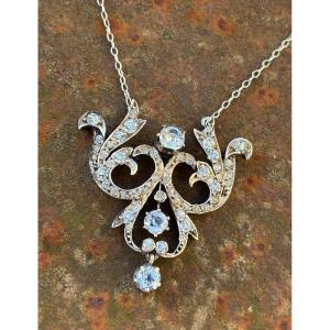 Paste Silver Necklace