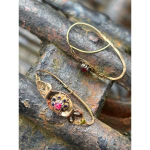 18 Ct Gold Poissardes Earrings