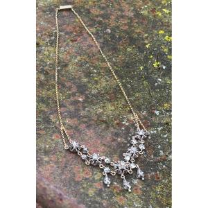 Provençal River Necklace In Gold And Diamonds