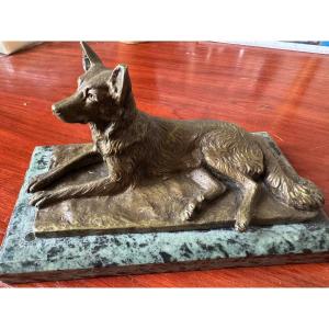 Bronze Paperweight In Laplanche