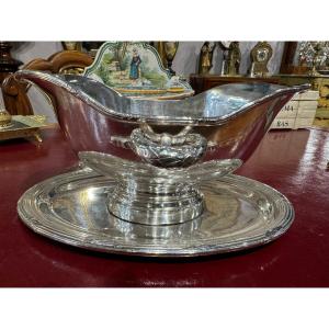 Christofle Silver Metal Sauce Boat 