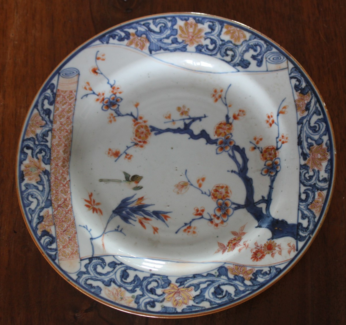 DUE PIATTI IN PORCELLA CINESE IN STILE KAKIEMON, DI EPOCA YONGZHENG, CINA XVIII SECOLO.-photo-2