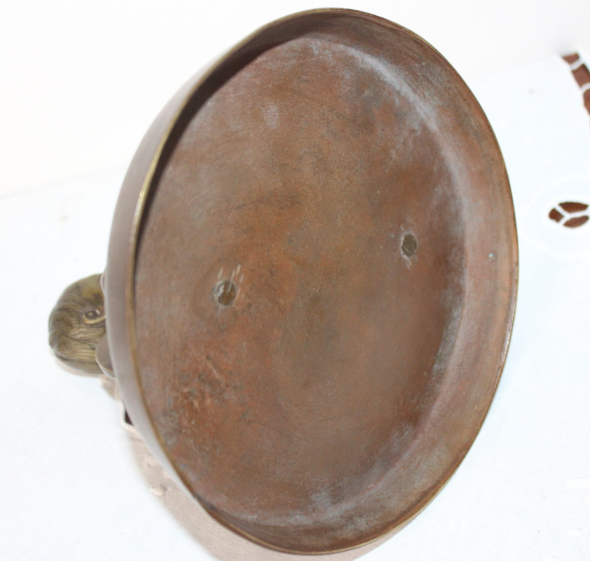 "SUONATORE DI SANXIAN" IN BRONZO, VIETNAM 1930 CIRCA.-photo-4