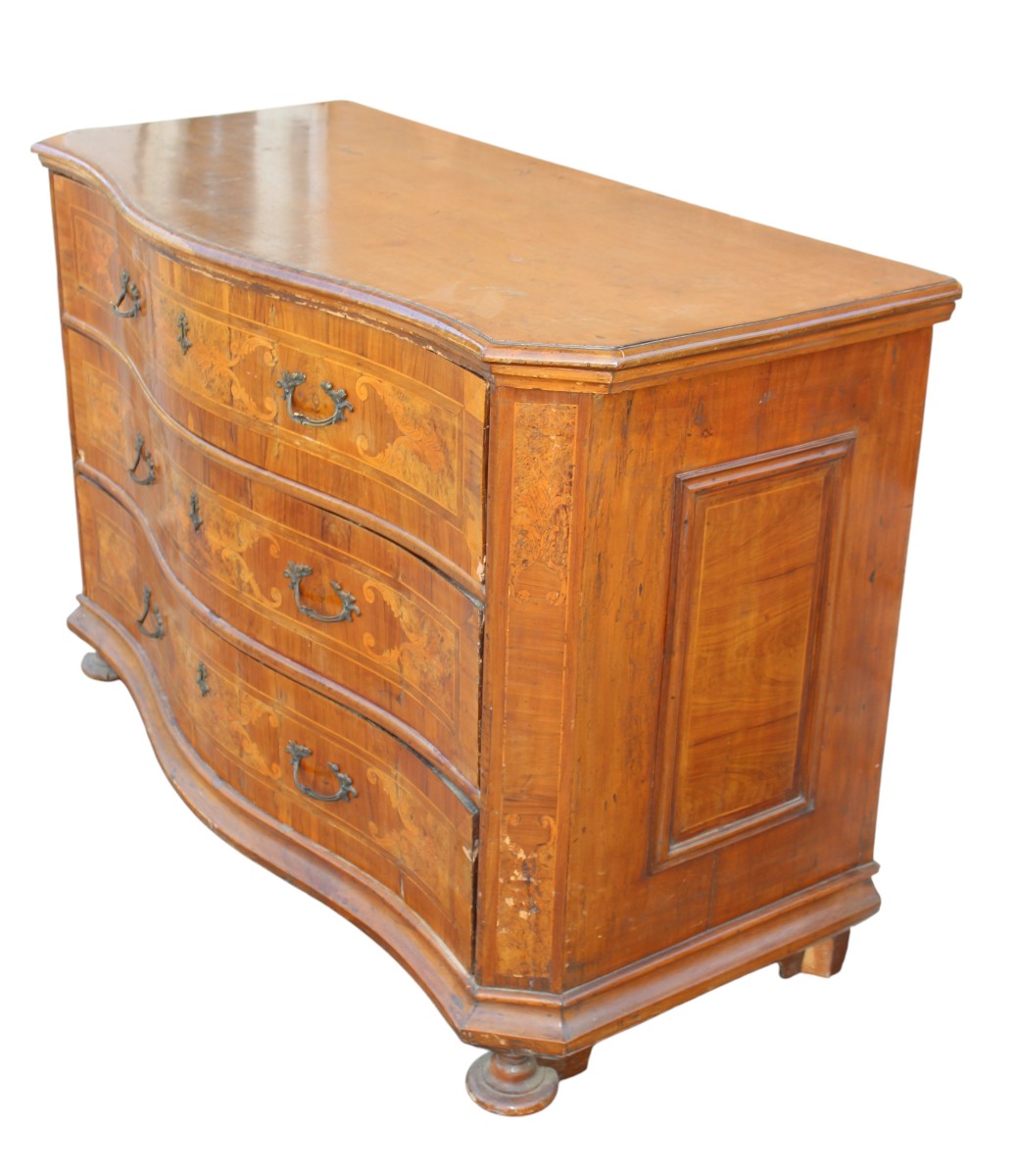 CASSETTONE ITALIANO DI EPOCA LUIGI XIV, PRIMA METà DEL XVIII SECOLO.-photo-4