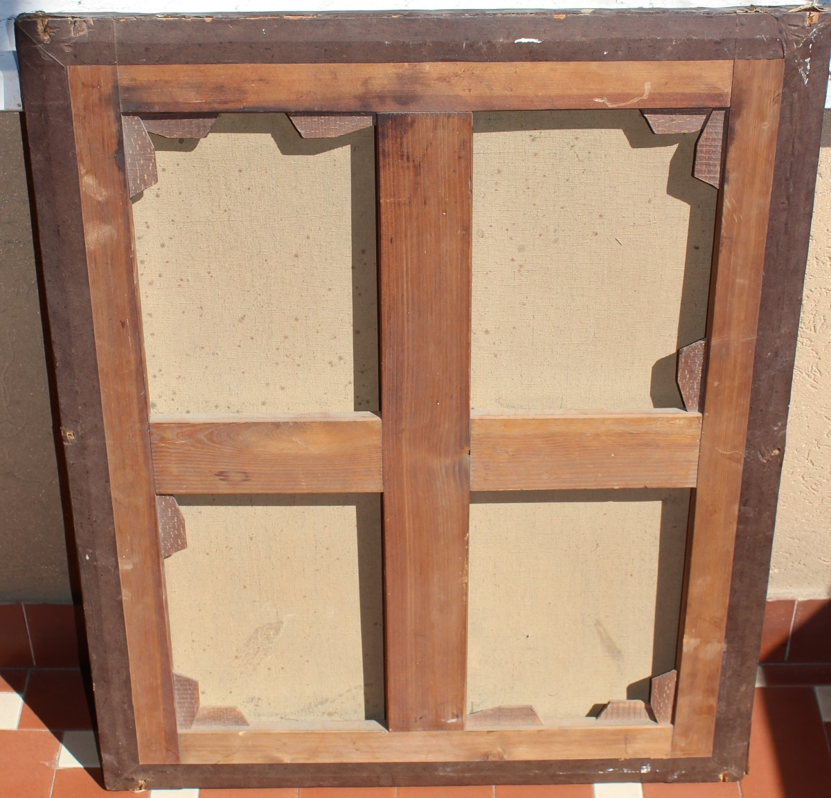 ANTONIO CAVALLUCCI 1752-1795 (cerchia di) "MADONNA ORANTE", XVIII SECOLO.-photo-3