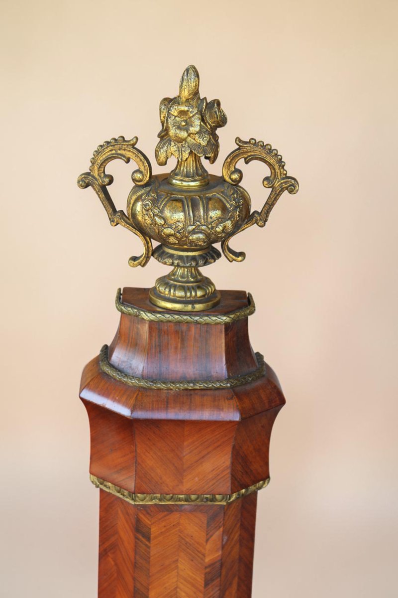 CAMERA DA LETTO DI EPOCA NAPOLEONE III CON PLACCHE IN PORCELLANA DI SEVRES, XIX SECOLO.-photo-8