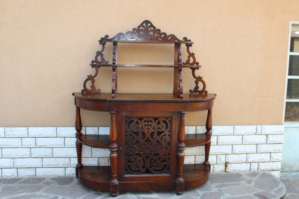 Meuble Etagere Italienne d'Epoque Louis Philippe XIX Siecle-photo-1