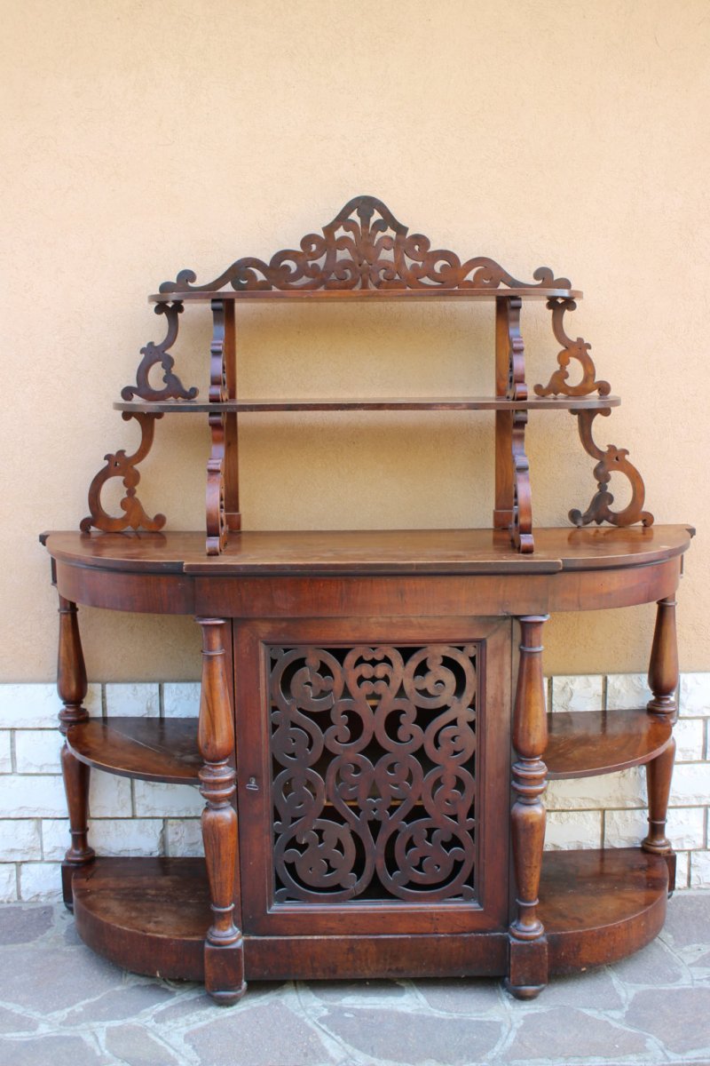 Meuble Etagere Italienne d'Epoque Louis Philippe XIX Siecle