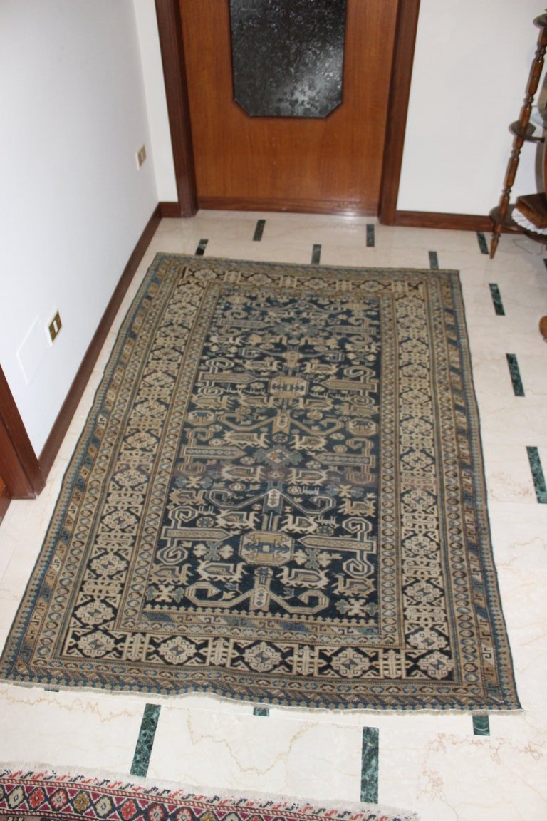 Tapis  Caucasienne  Shirvan Perepedil Vers 1900-photo-3