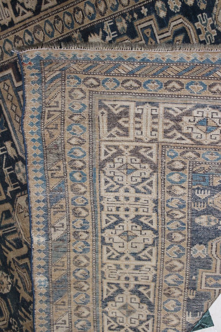 Tapis  Caucasienne  Shirvan Perepedil Vers 1900-photo-1