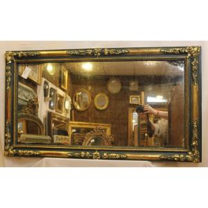 Rectangle Mirror Gold Leaf And Patina 67 X 121 Cm
