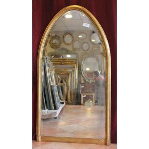 81 X 150 Cm Antique Gold Leaf Mirror, Beveled Glass