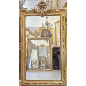 Napoleon III Mirror With Coat Of Arms, 82*150 Cm
