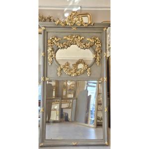 Louis XVI Gilded Trumeau 100*195cm
