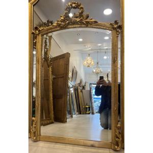 Louis XVI Mantelpiece Mirror Size 82cm By 125cm